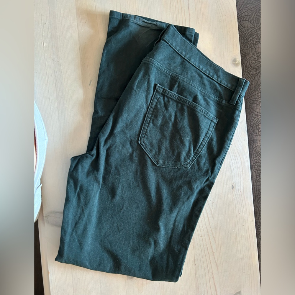 Dark Green Pants
